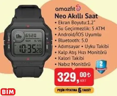 AMAZFIT NEO AKILLI SAAT